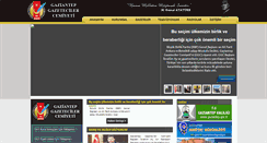 Desktop Screenshot of gazetecilercemiyeti.org
