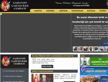 Tablet Screenshot of gazetecilercemiyeti.org