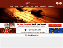 Tablet Screenshot of gazetecilercemiyeti.org.tr